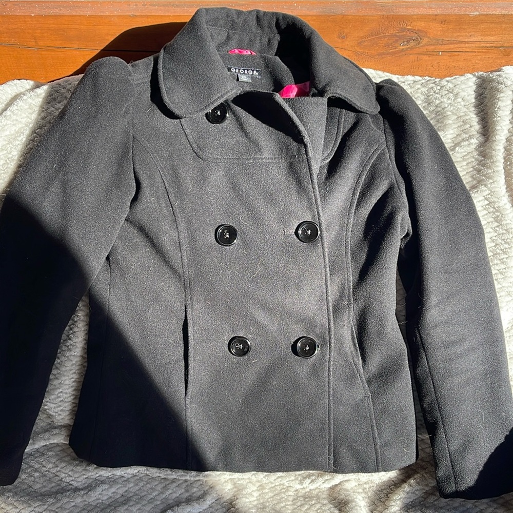 George button up coat
